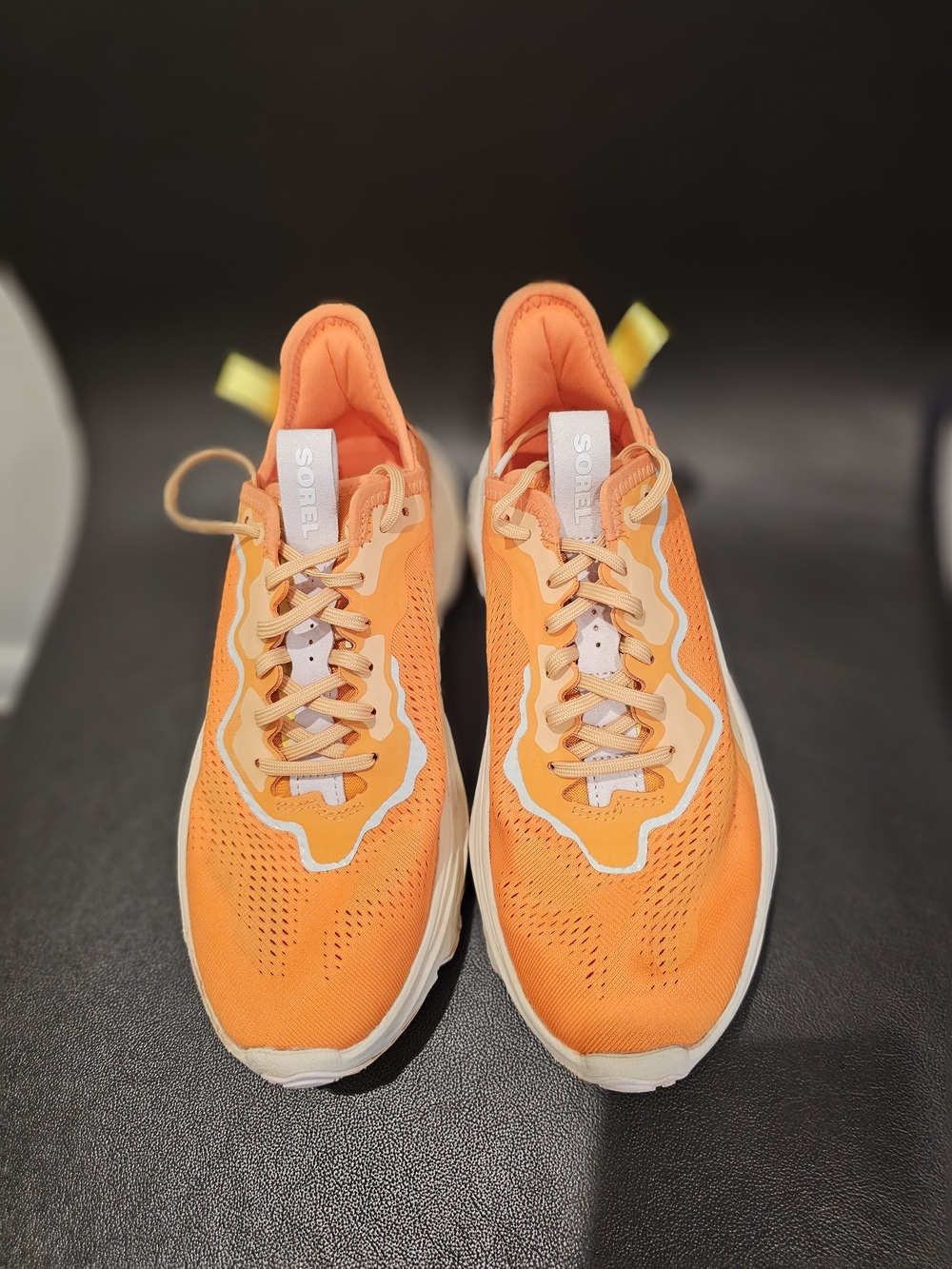 Sorel Bright Orange Athletic Mesh Sneakers